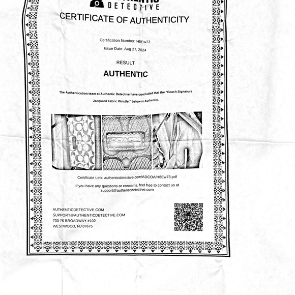 Coach Brown and Tan Wristlet - Picture 10 of 10